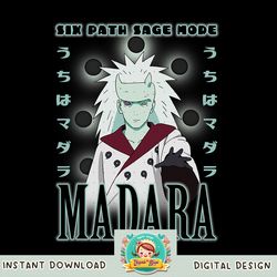 Naruto Shippuden Madara Six Path Sage png, digital download, instant