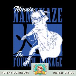 Naruto Shippuden Minato Fourth Hokage png, digital download, instant