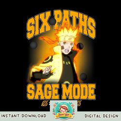 Naruto Shippuden Six Paths Sage Mode png, digital download, instant