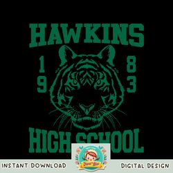 Netflix Stranger Things Hawkins High School 1983 png, digital download, instant