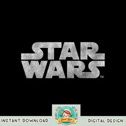 Star Wars Simple Vintage Logo Graphic png, digital download, instant png, digital download, instant