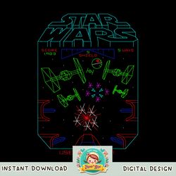 Star Wars Space Fight Vintage Arcade Graphic png, digital download, instant png, digital download, instant