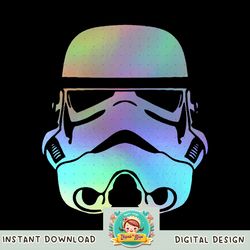 Star Wars Storm Trooper Neon Rainbow Graphic png, digital download, instant png, digital download, instant