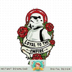 Star Wars Stormtrooper Loyal to the Empire Tattoo png, digital download, instant