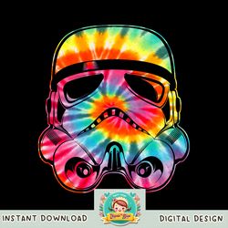 Star Wars Stormtrooper Tie Dye Big Face png, digital download, instant