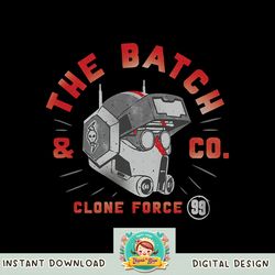 Star Wars The Bad Batch _ Co Clone Force Tech Helmet png, digital download, instant