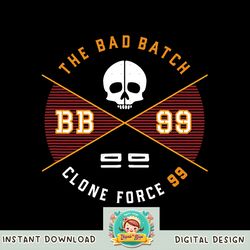 Star Wars The Bad Batch BB 99 V2 Logo png, digital download, instant