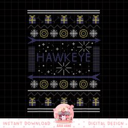 Marvel Hawkeye Ugly Christmas Sweater Holiday png, digital download, instant.pngMarvel Hawkeye Ugly Christmas Sweater Ho