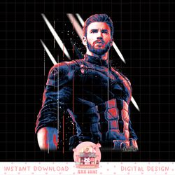 Marvel Infinity War Captain America Pose Graphic png, digital download, instant png, digital download, instant