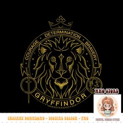 Harry Potter Gryffindor Line Art Lion Symbol PNG Download