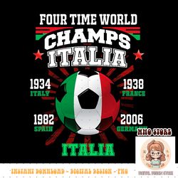Italy Football PNG sublimation with Cup Years for Italia Soccer Fans.pngItaly Football PNG sublimation with Cup Years fo