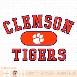 Clemson Tigers Varsity White Officially Licensed PNG Download