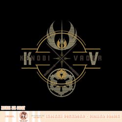 Star Wars Obi Wan Kenobi Lightsaber Crest PNG Download