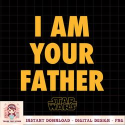 Amazon Essentials Star Wars Vader Father Quote PNG Download