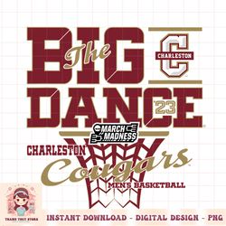 Charleston Cougars March Madness 2023 Basketball Dance PNG Download