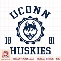 Connecticut Huskies Stamp Alternate Officially Licensed PNG Download