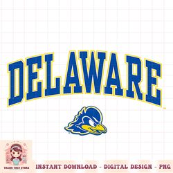 Delaware Fightin Blue Hens Arch Over White PNG Download