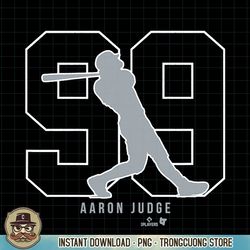 Aaron Judge 99 New York Baseball PNG Download