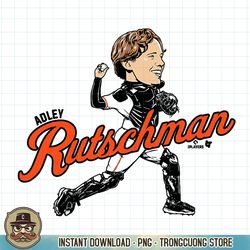 Adley Rutschman Caricature, Baltimore Baseball PNG Download