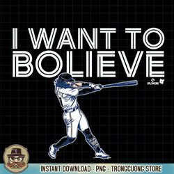 Bo Bichette, I Want to Bo Lieve, Toronto Baseball PNG Download