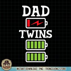Dad Of Twins, Father Of Twins Twin Dad PNG Download
