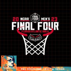 Florida Atlantic Owls Final Four 2023 Basketball Net Navy png, sublimation copy