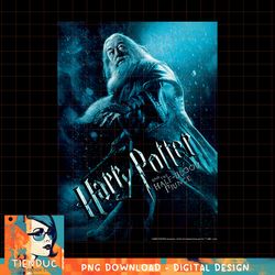 Harry Potter & The Half Blood Prince Dumbledore Poster PNG Download