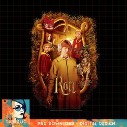 Harry Potter And The Chamber Of Secrets Ron Portrait PNG Download