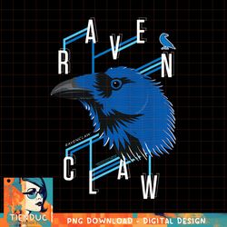 Harry Potter Ravenclaw Textured Raven Headshot PNG Download