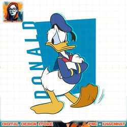 Disney Mickey And Friends Donald Duck Pop Art Portrait PNG Download copy