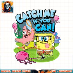 SpongeBob SquarePants Catch Me If You Can! png, digital download, instant
