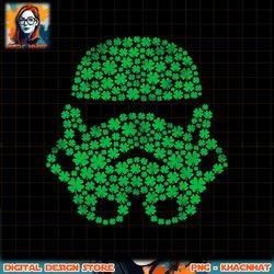 Star Wars Stormtrooper Clovers St. Patrick_s Graphic png, digital download, instant png, digital download, instant