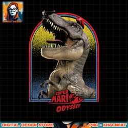 Super Mario Odyssey T-Rex Poster png, digital download, instant