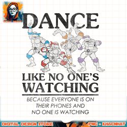 Teenage Mutant Ninja Turtles Dance Group Premium png, digital download, instant