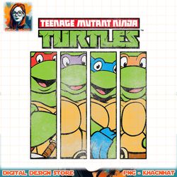 Teenage Mutant Ninja Turtles Face Panels Graphic png, digital download, instant.pngTeenage Mutant Ninja Turtles Face Pan