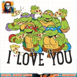 Teenage Mutant Ninja Turtles I Love You Pizza Tee-Shirt.pngTeenage Mutant Ninja Turtles I Love You Pizza Tee-Shirt