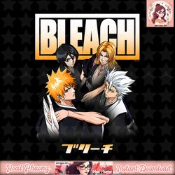 Bleach Cast and Logo PNG Download copy