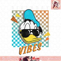 Disney Donald Duck Birthday Vibes 80s PNG Download copy