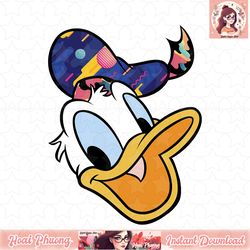 Disney Mickey And Friends Donald Duck Patterned Hat Portrait PNG Download copy