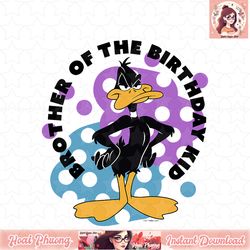 Looney Tunes Birthday Daffy Duck Brother Of Birthday Boy T-Shirt