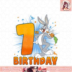 Looney Tunes Bugs Bunny 7th Birthday T-Shirt