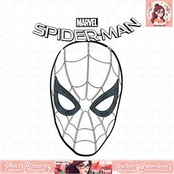 Marvel Spider-Man Homecoming Tonal Face Graphic png, digital download, instant png, digital download, instant