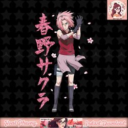 Naruto Shippuden Sakura Cherry Blossoms png, digital download, instant