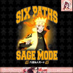 Naruto Shippuden Six Paths Sage Mode png, digital download, instant