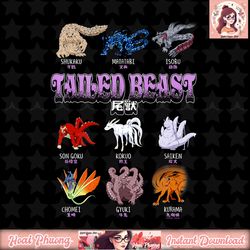 Naruto Shippuden Tailed Beasts png, digital download, instant