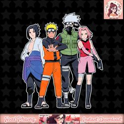 Naruto Shippuden Team 7 png, digital download, instant