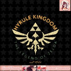 Nintendo Legend Of Zelda Hyrule Kingdom Tri Force Poster png, digital download, instant