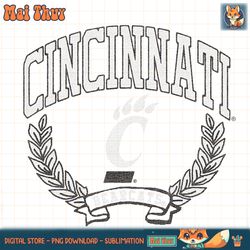 Cincinnati Bearcats Victory Vintage Red PNG Download