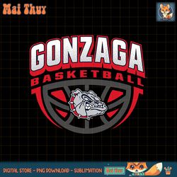 Gonzaga Bulldogs Basketball Dribble Logo Officially Licensed png, sublimation.pngGonzaga Bulldogs Basketball Dribble Log