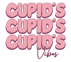 Cupid's Vibes Png, Valentine Day Png, Love Png, Valentine Designs, Retro Valentine's Day Png Digital Download
